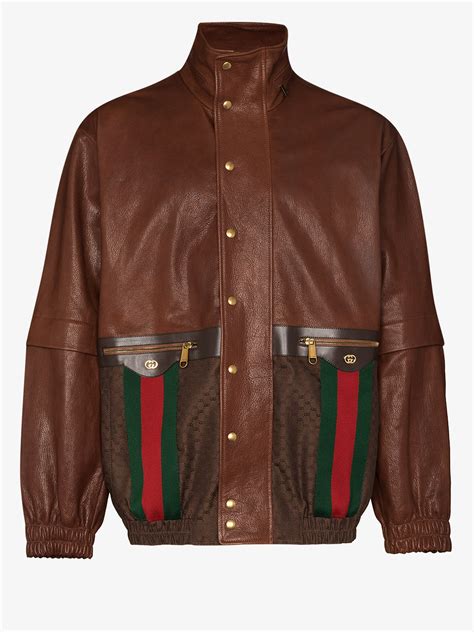 gucci fw18 mens coat|gucci men's jacket.